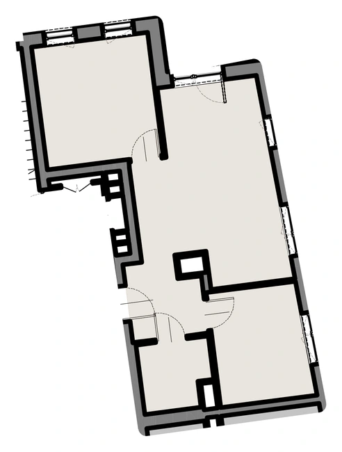 Rzut mieszkania M101