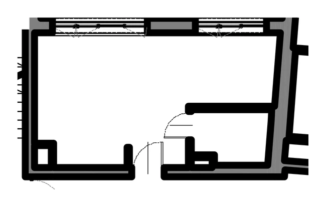 Rzut mieszkania M43