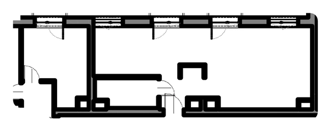 Rzut mieszkania M74